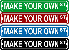 Custom Street Signs