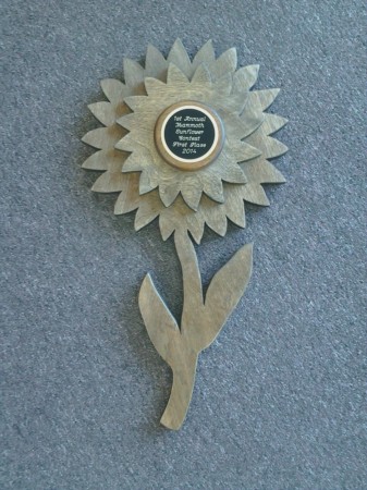 Custom Sunflower Plaque