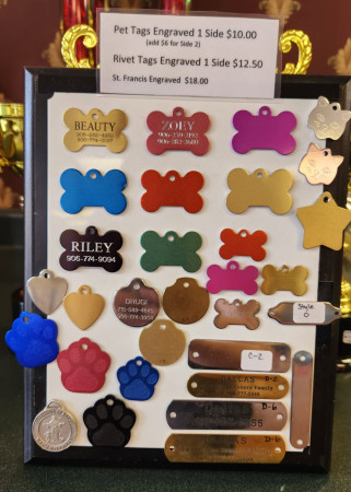 Engraved Pet Tags